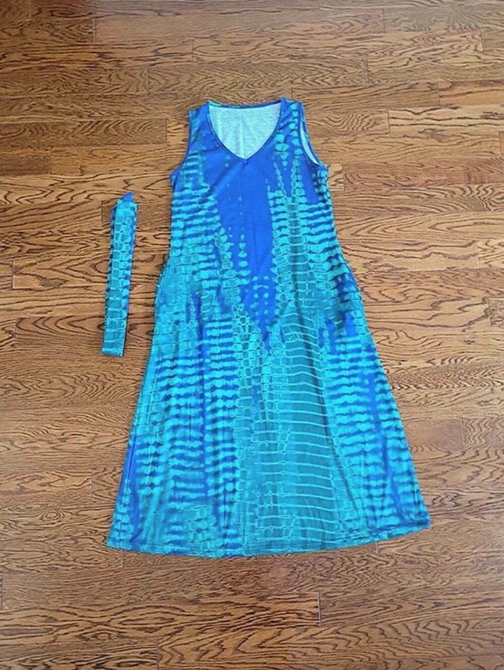 Maxi Dress with Removable Sash